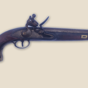 Late 1700's - Early 1800's Naval flintlock pistol